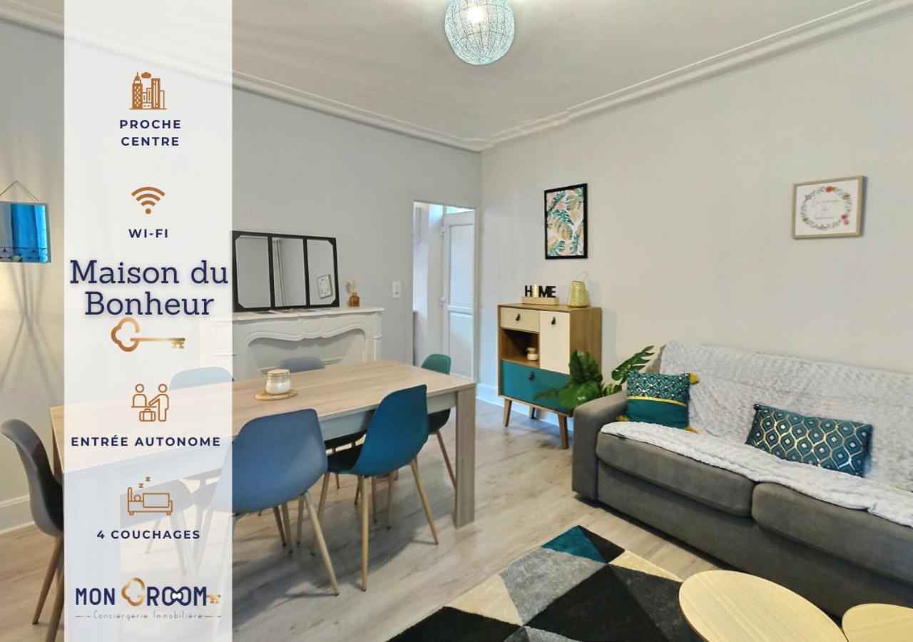 La Maison Du Bonheur - Maison De Ville Au Calme Et Proche Du Centre Et Commerces - Mon Groom Troyes Ngoại thất bức ảnh